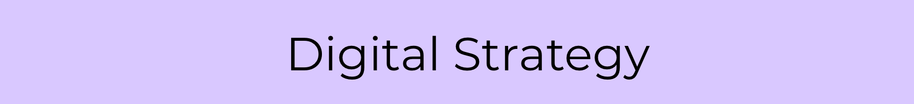 3. Digital Strategy 3. Digital Strategy